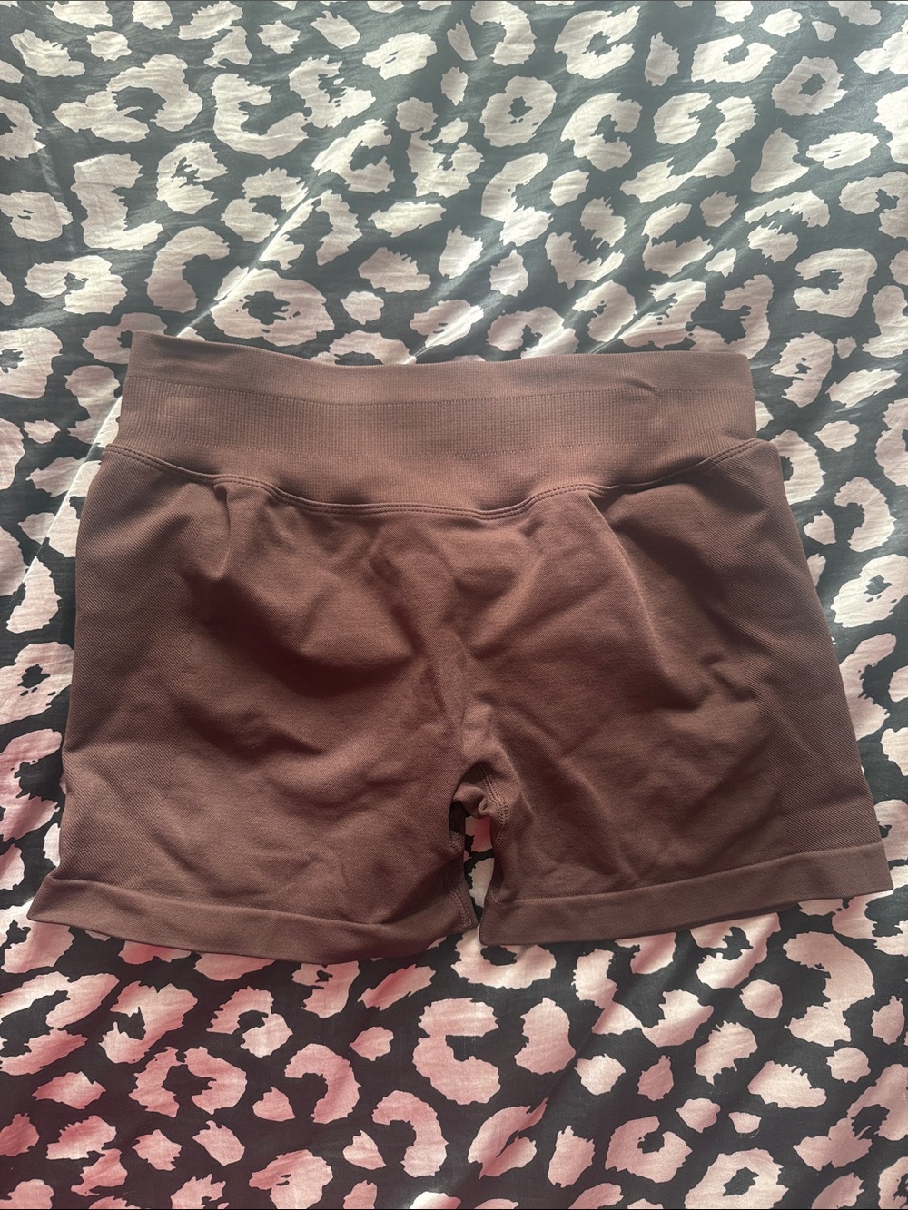 Women’s Brown Active Bike Shorts